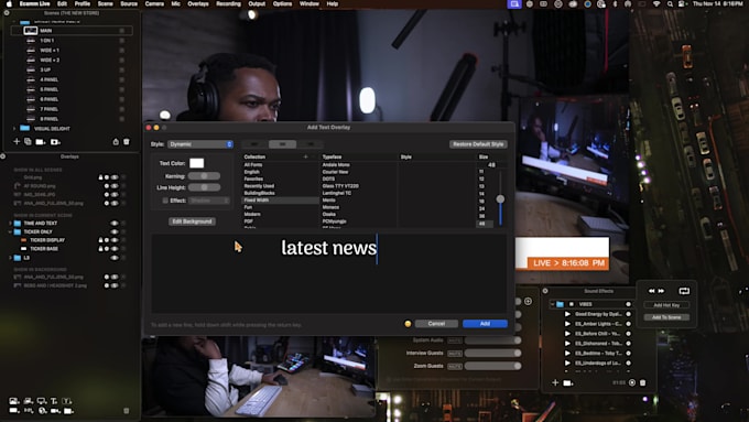 remote produce your live event or webinar