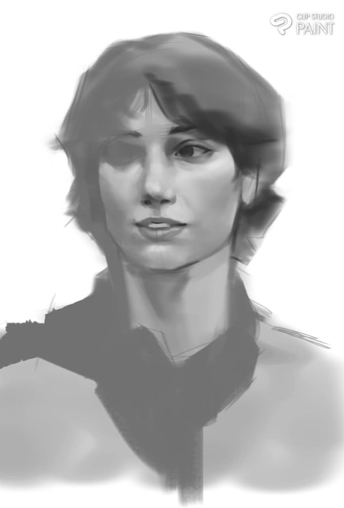 draw portraits, headshots, and busts illustrations