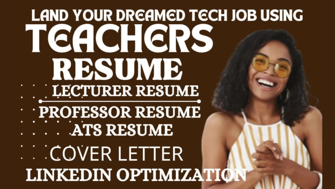 Write teacher resume professor resume lecturer resume ats teaching ...