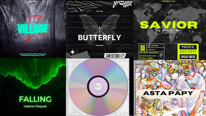 Design stunning album or single cover art for your music by Aminebenn ...