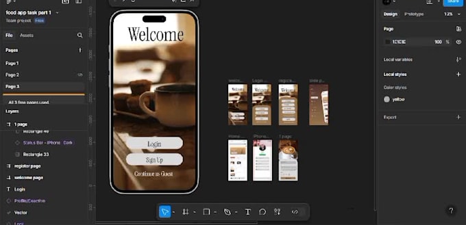 Design a creative ui ux website in figma and canva by Shristidixit | Fiverr