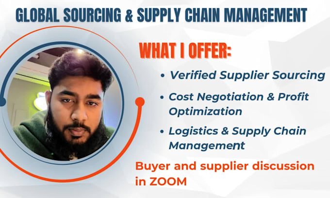 do procurement, supply chain management, product sourcing and logistics support