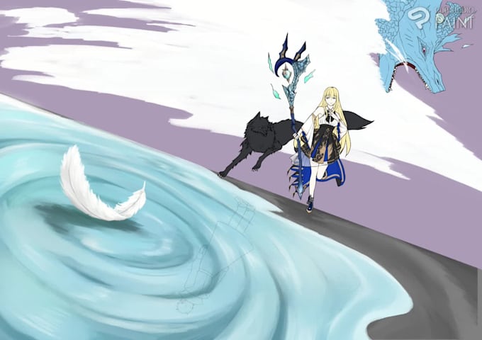 draw anime style illustration extraordinaire for you