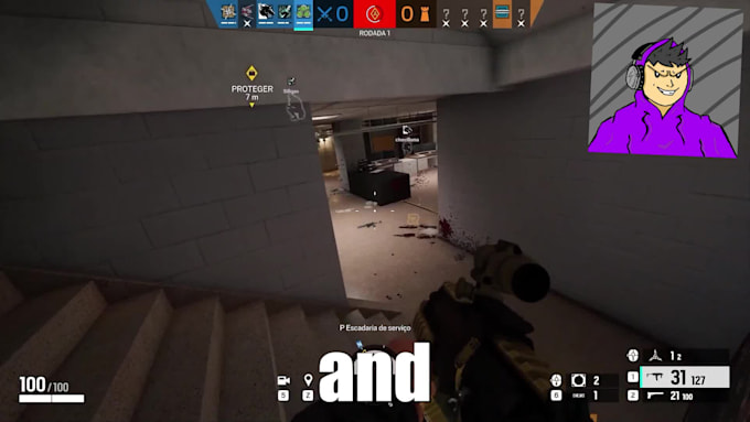 make a funny editing for your gaming videos