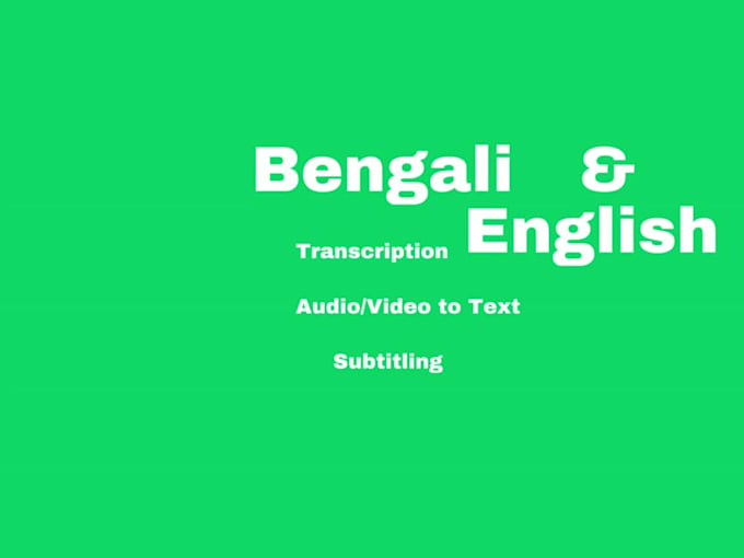 Translate from english to bengali and vice versa by Rahuldas1994 Fiverr