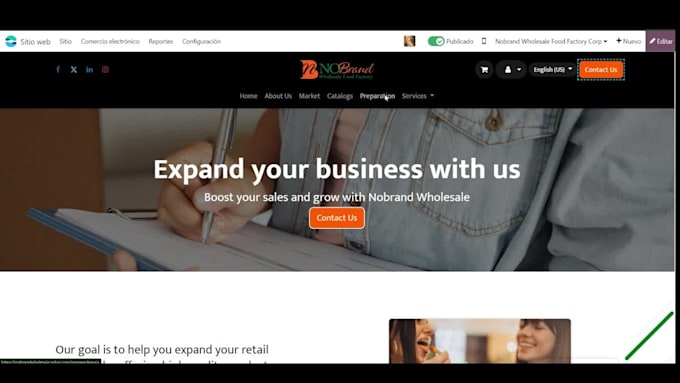 design and optimize your odoo website and ecommerce site