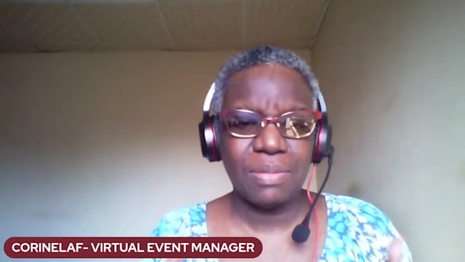 professionally moderate or mc your virtual event or online conference