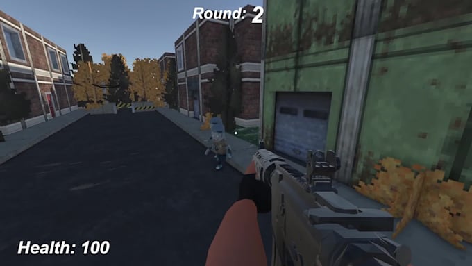 do a 3d game in unity