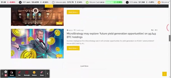 build you a automated amazon crypto news site and store