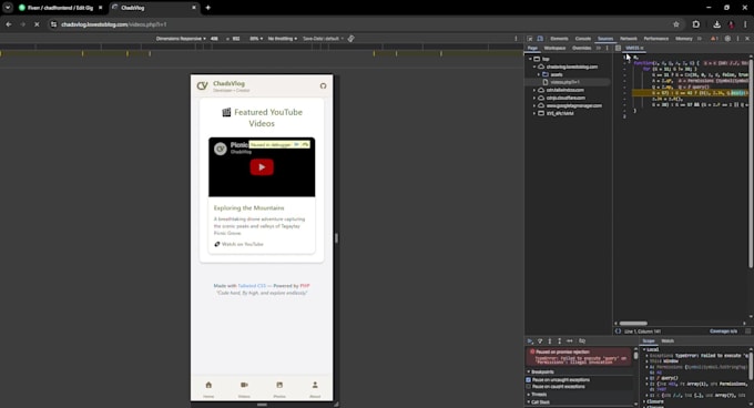 create a responsive static website for your business