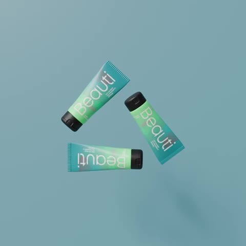 create 3d cosmetics animation