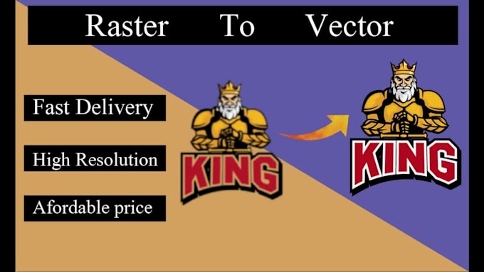 do professional vector tracing logo to vector