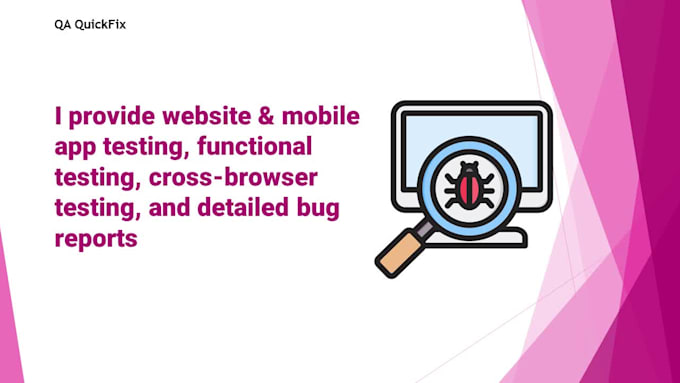 do manual QA testing of ecommerce and erp applications