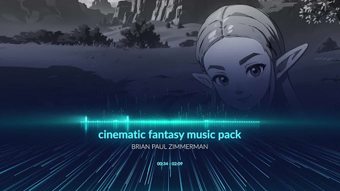 provide cinematic fantasy orchestral music for your game