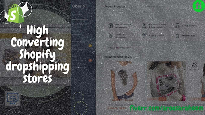 shopify expert developer for store design, speed optimization, coding, SEO