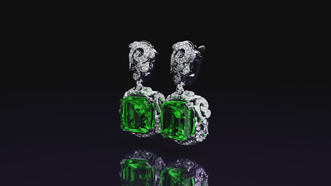 do jewelry design and 3d renderings