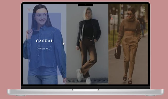 do modern UI UX website design or website mockup in figma justinmind