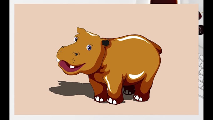 Top 10! I will sketch your idea and animate it into cute cartoon characters