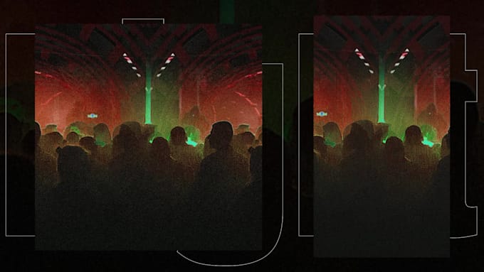 eye catching motion graphic flyer animation