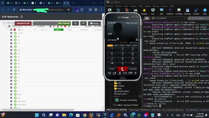 setup asterisk or freepbx voip system