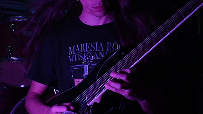 record guitar solos and riff for metal, djent, rock, death