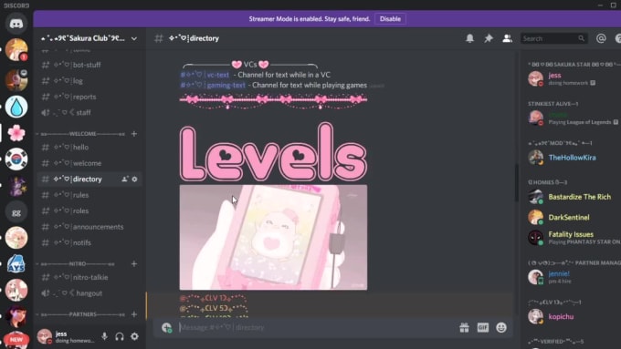 Make you a cool or cute discord server by Jkillmer | Fiverr