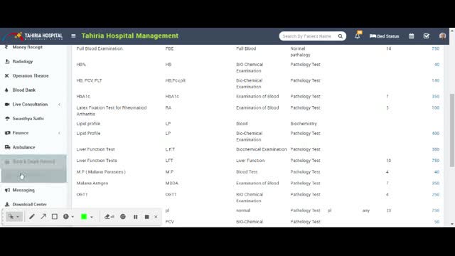 build  hospital management system