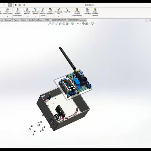 Design pcb rapsberry pi pcb enclosure compute module cm5 cm4 or pcb 3d ...