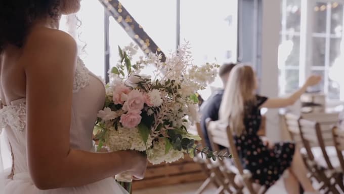 do a cinematic wedding or event video