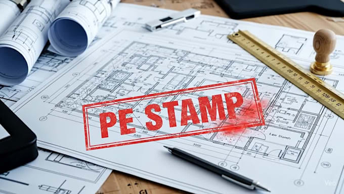 deliver pe engineer stamped architectural and site plan floor plans pe stamped