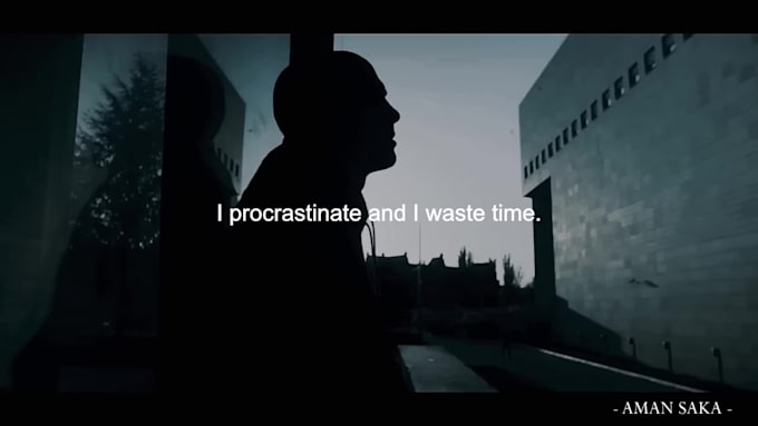 do a professional motivational video