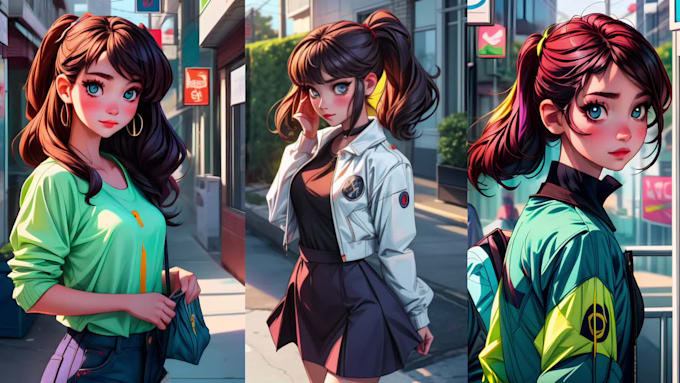 Create ai art, realistic character design and anime using ai by ...