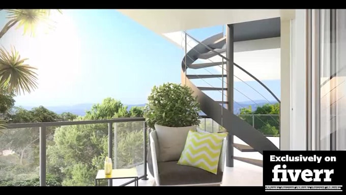 create a virtual walkthrough video of your 3d building
