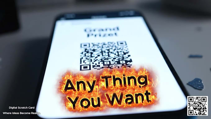 design scratch card digital