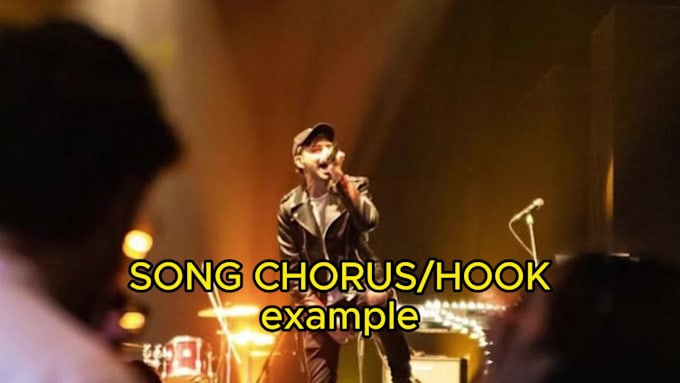write and sing a chorus for your rock,punk song
