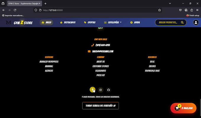 build a modern website front end with HTML CSS javascript