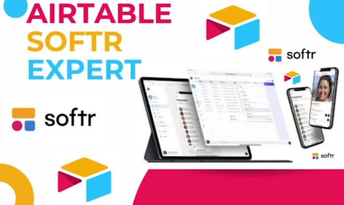 build custom airtable databases, softr portals, and no code business solutions