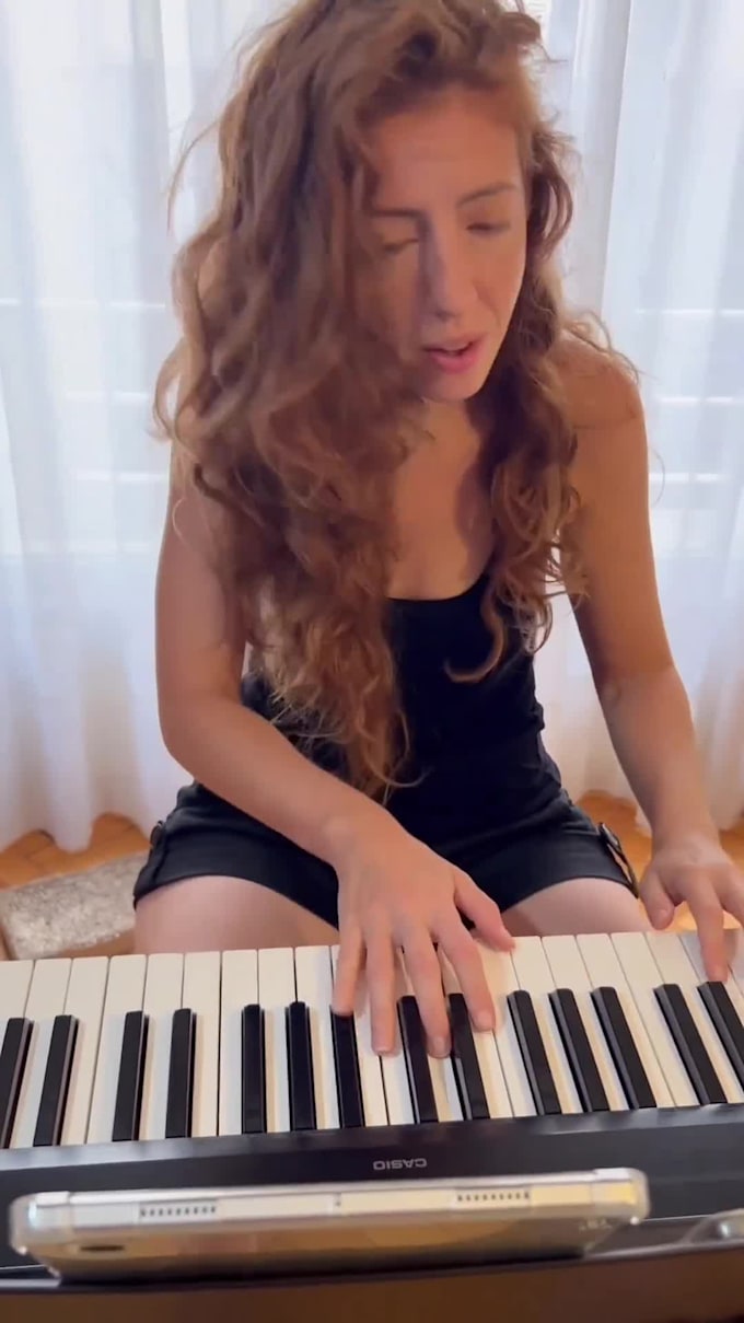 sing the lead voice and the harmonies of your song