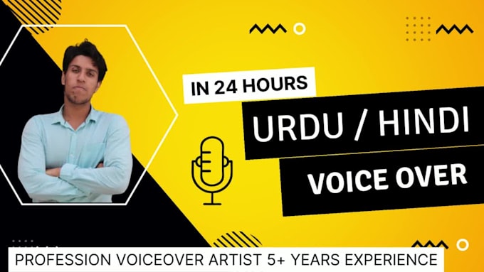 do hindi urdu voiceover fastest delivery
