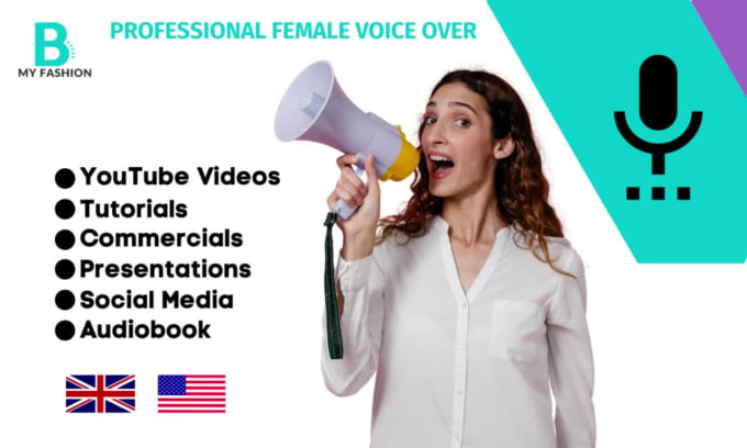 Record A Professional Female Voice Over In 24 Hours By Bemyfashion Fiverr