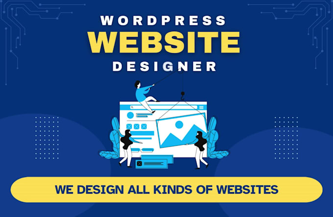 design, redesign and edit wordpress website