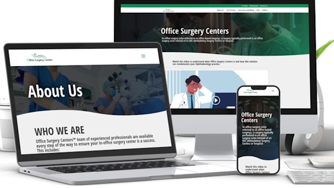 design a user friendly, mobile ready website that converts