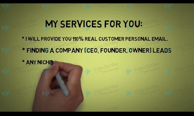 collect a targeted niche email list