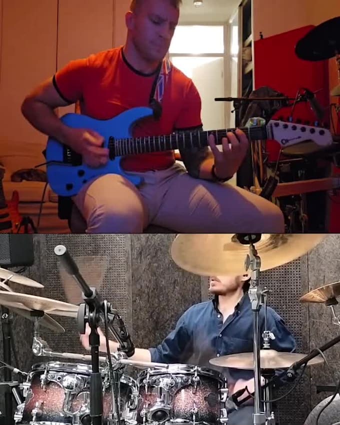 play and record live drum tracks for your project