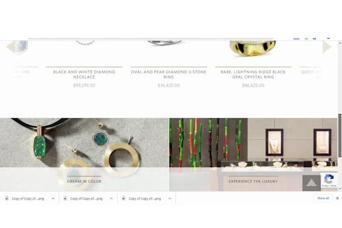 design jewelry shopify website store