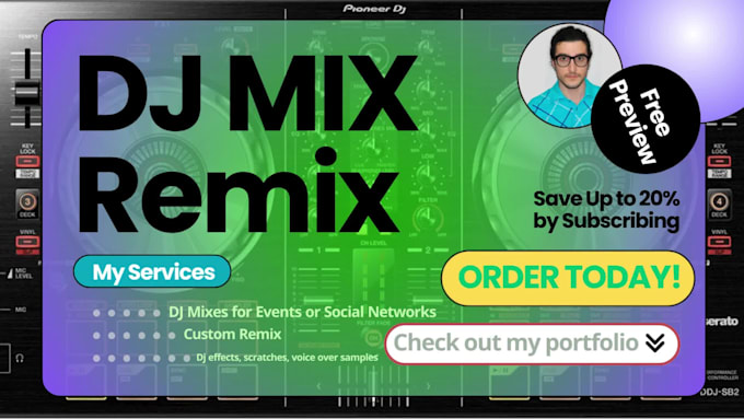 create a dj mix or remix