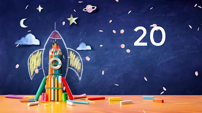 create kids learning video and awesome 2d animation for kids