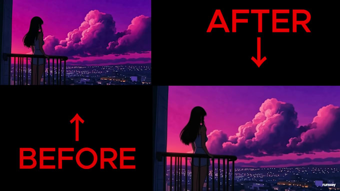 create ai generated lofi loop videos
