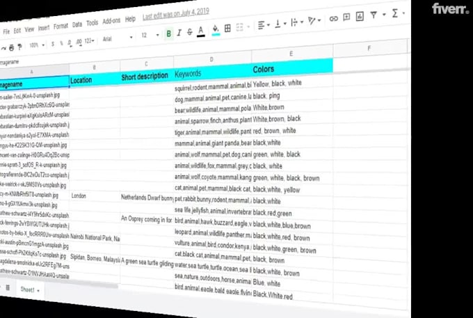 do data entry, copy paste job