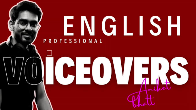record professional and neutral english voice overs